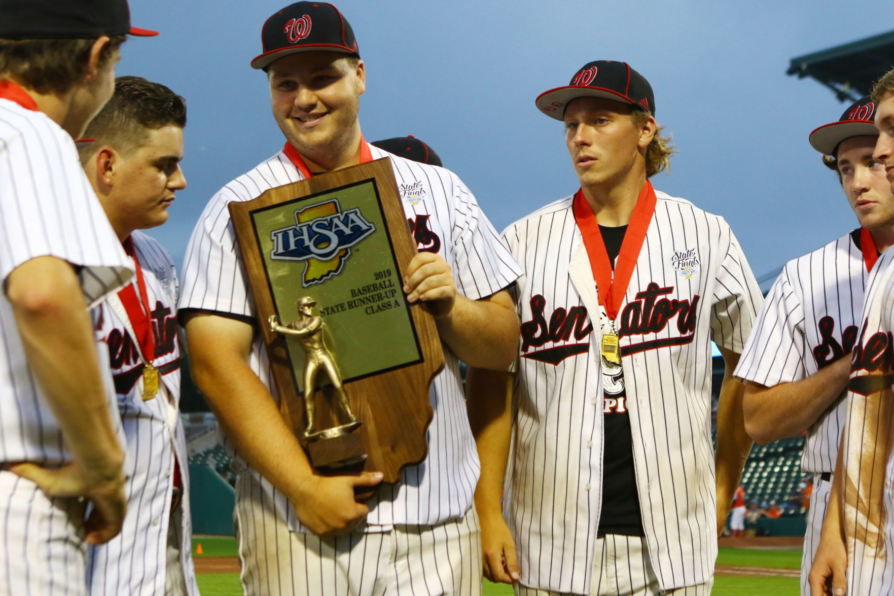 Class A baseball championship: Washington Township vs. University